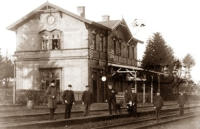 Bahnhof 1875