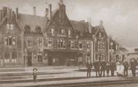 Bahnhof um 1884