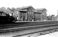 Bahnhof um 1895
